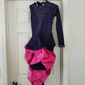 Custom, Latin ballroom competition dress.